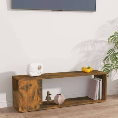 TV ormarić boja dimljenog hrasta 100x24x32 cm konstruirano drvo - Dimljeni hrast 1 100 x 24 x 32 cm Cijena