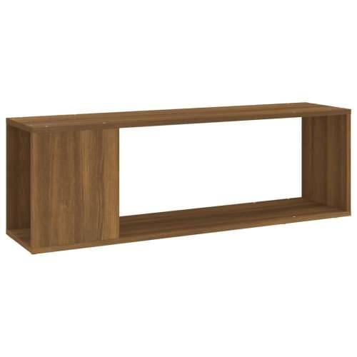 TV ormarić boja smeđeg hrasta 100x24x32 cm konstruirano drvo - Smeđi hrast 100 x 24 x 32 cm 1 Cijena