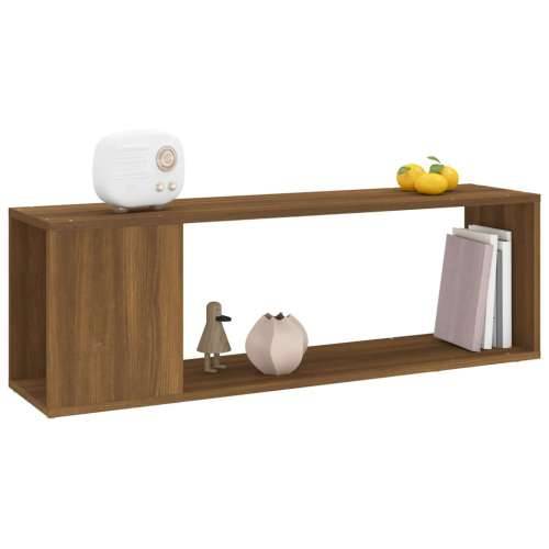 TV ormarić boja smeđeg hrasta 100x24x32 cm konstruirano drvo - Smeđi hrast 100 x 24 x 32 cm 1 Cijena