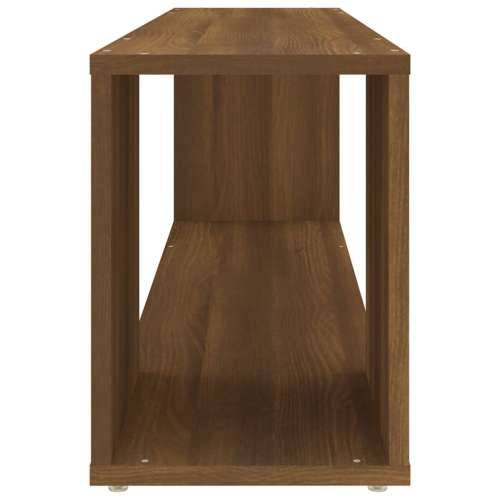 TV ormarić boja smeđeg hrasta 100x24x32 cm konstruirano drvo - Smeđi hrast 100 x 24 x 32 cm 1 Cijena
