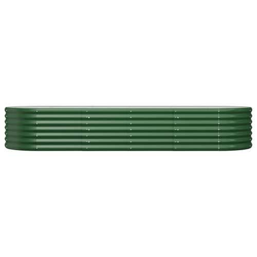 Povišena gredica - Vrtna gredica od čelika 224 x 80 x 36 cm zelena - Zelena 224 x 80 x 36 cm 1 Cijena