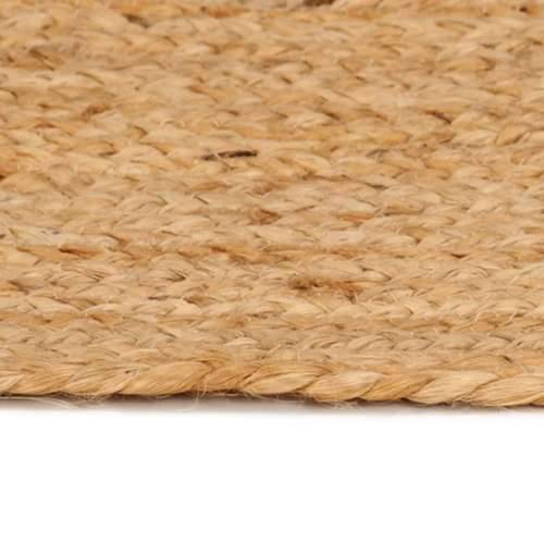 Ukrasni pleteni tepih od jute 180 cm okrugli Cijena