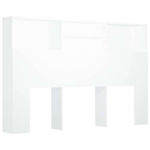 Uzglavlje s ormarićem bijelo 160 x 19 x 103,5 cm - Bijela 160 x 19 x 103.5 cm 1 Cijena