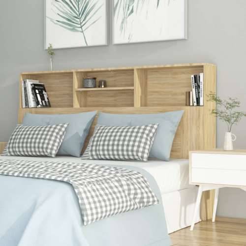 Uzglavlje s ormarićem boja hrasta sonome 160 x 19 x 103,5 cm - sonoma hrast 160 x 19 x 103.5 cm 1 Cijena