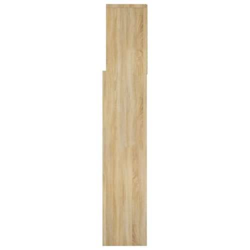 Uzglavlje s ormarićem boja hrasta sonome 160 x 19 x 103,5 cm - sonoma hrast 160 x 19 x 103.5 cm 1 Cijena