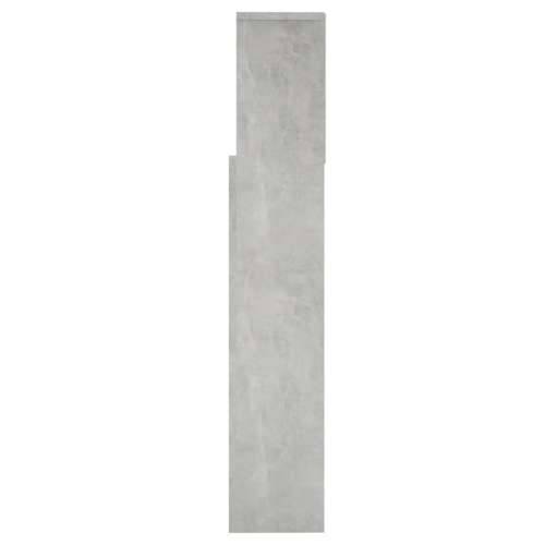 Uzglavlje s ormarićem siva boja betona 160 x 19 x 103,5 cm - Beton siva 160 x 19 x 103.5 cm 1 Cijena