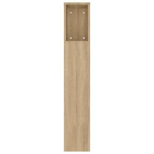 Uzglavlje s ormarićem boja hrasta sonome 180 x 18,5 x 104,5 cm - sonoma hrast 1 Cijena
