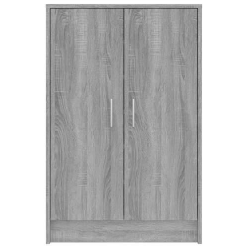 Ormarić za cipele sivi hrast 60 x 35 x 92 cm konstruirano drvo - Sivi hrast sonoma 60 x 35 x 92 cm 1 shoe cabinet with door Cijena