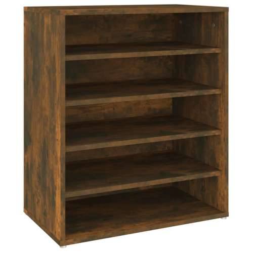 Ormarić za cipele dimljeni hrast 60x35x70 cm konstruirano drvo - Dimljeni hrast 60 x 35 x 70 cm 1 shoe cabinet without door Cijena