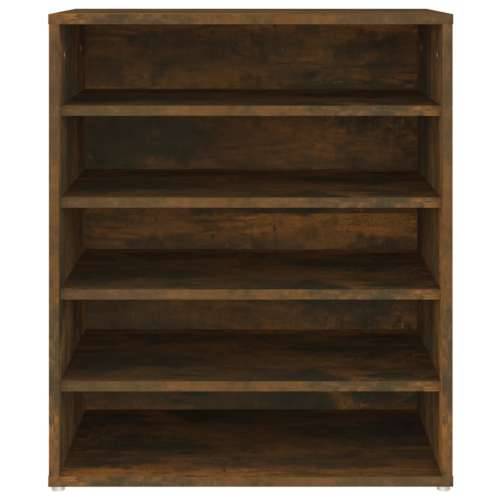 Ormarić za cipele dimljeni hrast 60x35x70 cm konstruirano drvo - Dimljeni hrast 60 x 35 x 70 cm 1 shoe cabinet without door Cijena
