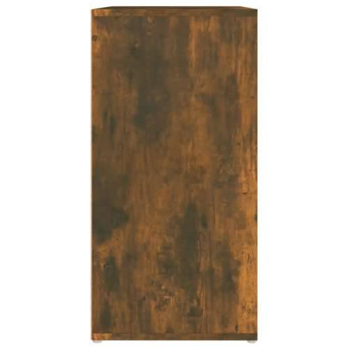 Ormarić za cipele dimljeni hrast 60x35x70 cm konstruirano drvo - Dimljeni hrast 60 x 35 x 70 cm 1 shoe cabinet without door Cijena