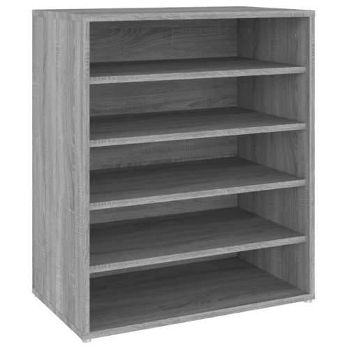 Ormarić za cipele sivi hrast 60 x 35 x 70 cm konstruirano drvo - Sivi hrast sonoma 60 x 35 x 70 cm 1 shoe cabinet without door Cijena