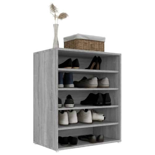 Ormarić za cipele sivi hrast 60 x 35 x 70 cm konstruirano drvo - Sivi hrast sonoma 60 x 35 x 70 cm 1 shoe cabinet without door Cijena