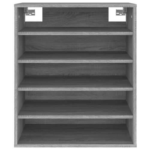 Ormarić za cipele sivi hrast 60 x 35 x 70 cm konstruirano drvo - Sivi hrast sonoma 60 x 35 x 70 cm 1 shoe cabinet without door Cijena