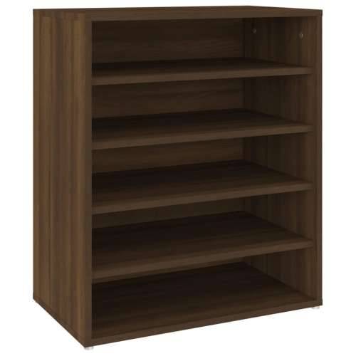 Ormarić za cipele boja hrasta 60 x 35 x 70 cm konstruirano drvo - Smeđi hrast 60 x 35 x 70 cm 1 shoe cabinet without door Cijena
