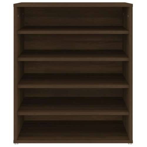 Ormarić za cipele boja hrasta 60 x 35 x 70 cm konstruirano drvo - Smeđi hrast 60 x 35 x 70 cm 1 shoe cabinet without door Cijena