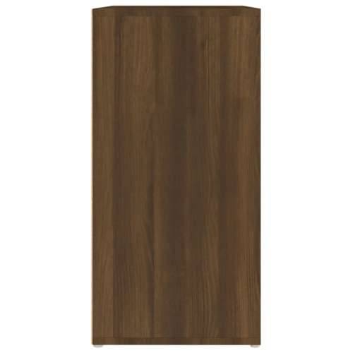 Ormarić za cipele boja hrasta 60 x 35 x 70 cm konstruirano drvo - Smeđi hrast 60 x 35 x 70 cm 1 shoe cabinet without door Cijena
