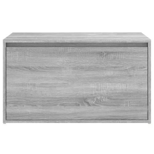 Klupa za hodnik sivi hrast 80 x 40 x 45 cm konstruirano drvo - Sivi hrast sonoma Cijena