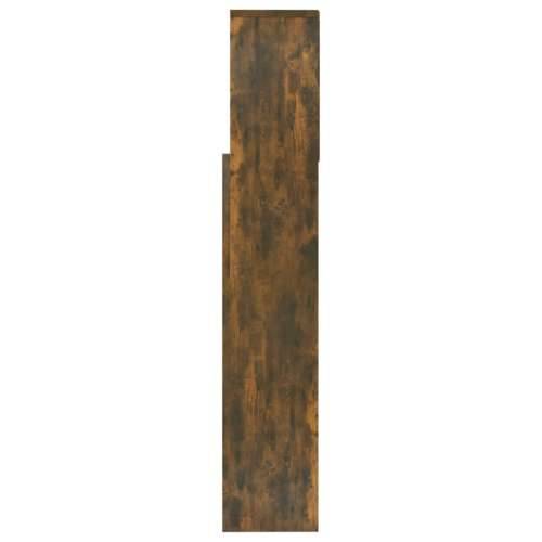 Uzglavlje s ormarićem boja dimljenog hrasta 160 x 19 x 103,5 cm - Dimljeni hrast 160 x 19 x 103.5 cm 1 Cijena