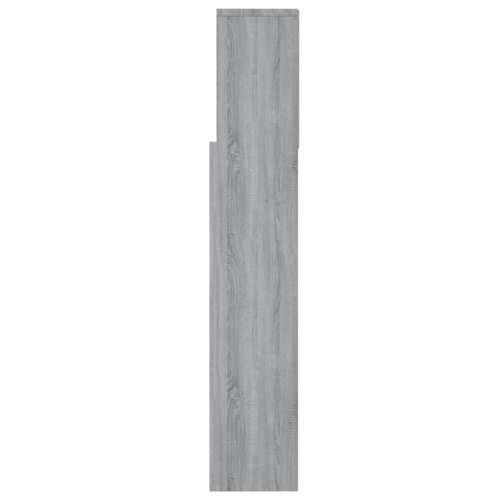 Uzglavlje s ormarićem boja hrasta sonome 160 x 19 x 103,5 cm - Sivi hrast sonoma 160 x 19 x 103.5 cm 1 Cijena