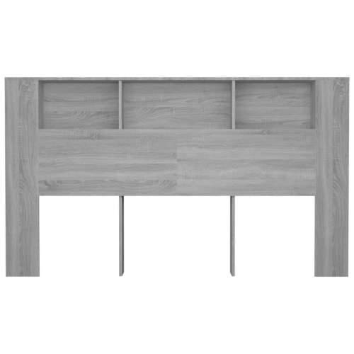 Uzglavlje s ormarićem boja hrasta sonome 180 x 18,5 x 104,5 cm Sivi hrast sonoma 1 Cijena