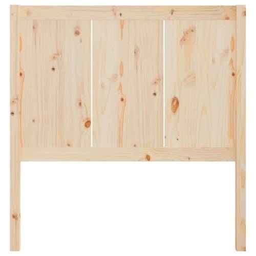 Uzglavlje za krevet 105,5 x4 x 100 cm od masivne borovine - Prirodna 105.5 x 100 cm 1 Cijena