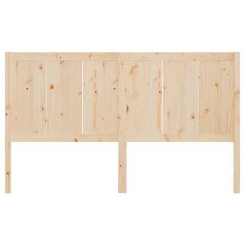 Uzglavlje za krevet 125,5 x 4 x 100 cm od masivne borovine Prirodna 125.5 x 100 cm 1 Cijena