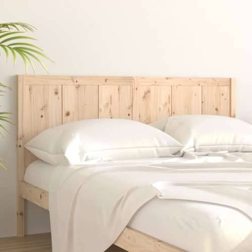 Uzglavlje za krevet 140,5 x 4 x 100 cm od masivne borovine - Prirodna 140.5 x 100 cm 1 Cijena