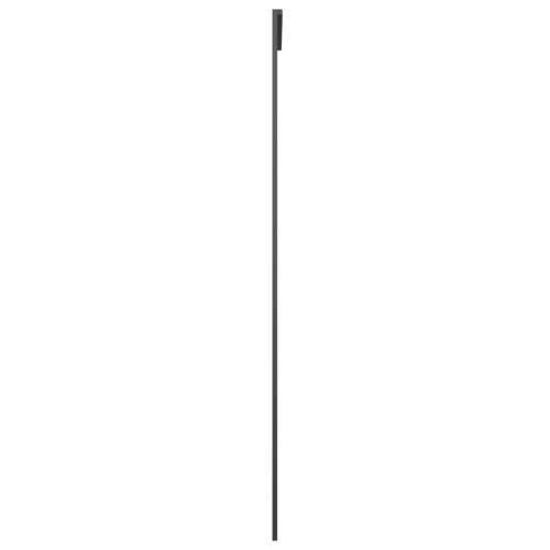 Klizna vrata od mutnog stakla ESG i aluminija 76 x 205 cm crna - Crna 76 x 205 cm 1 Matirano Cijena