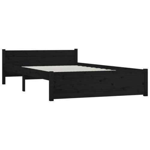 Okvir za krevet s ladicama crni 135 x 190 cm bračni - Crna 135 x 190 cm Cijena