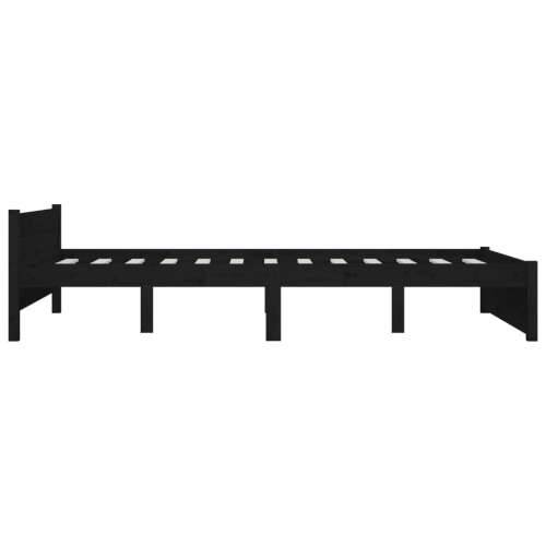 Okvir za krevet s ladicama crni 135 x 190 cm bračni - Crna 135 x 190 cm Cijena