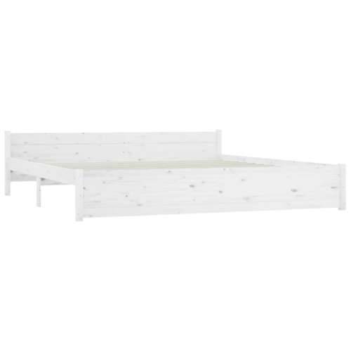 Okvir za krevet s ladicama bijeli 200 x 200 cm Bijela 200 x 200 cm Cijena