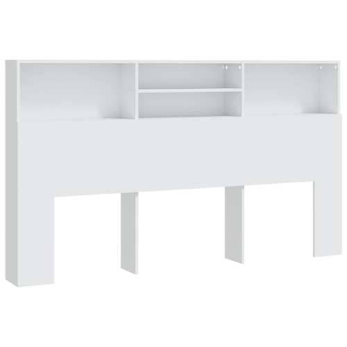 Uzglavlje s ormarićem bijelo 180 x 19 x 103,5 cm - Bijela 180 x 19 x 103.5 cm 1 Cijena