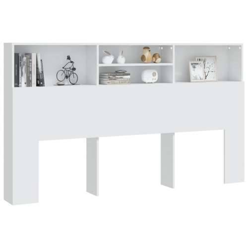 Uzglavlje s ormarićem bijelo 180 x 19 x 103,5 cm - Bijela 180 x 19 x 103.5 cm 1 Cijena