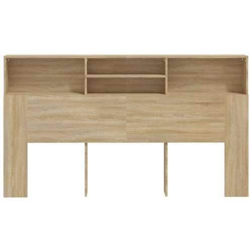 Uzglavlje s ormarićem boja hrasta sonome 180 x 19 x 103,5 cm - sonoma hrast 180 x 19 x 103.5 cm 1 Cijena
