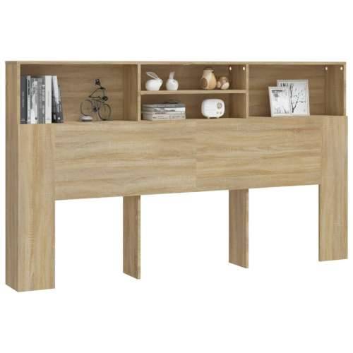 Uzglavlje s ormarićem boja hrasta sonome 180 x 19 x 103,5 cm - sonoma hrast 180 x 19 x 103.5 cm 1 Cijena
