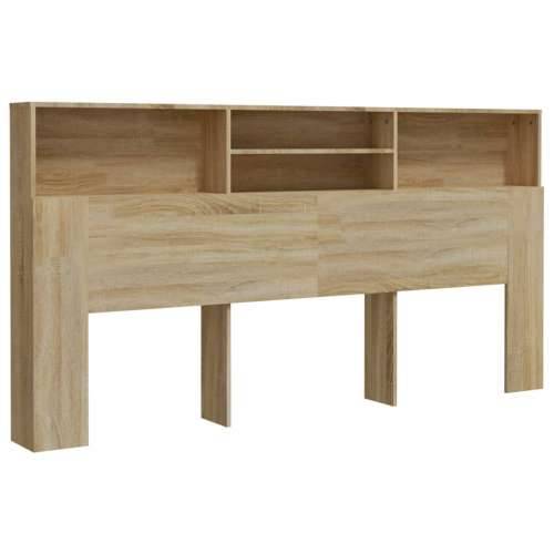 Uzglavlje s ormarićem boja hrasta sonome 200 x 19 x 103,5 cm - sonoma hrast 200 x 19 x 103.5 cm 1 Cijena