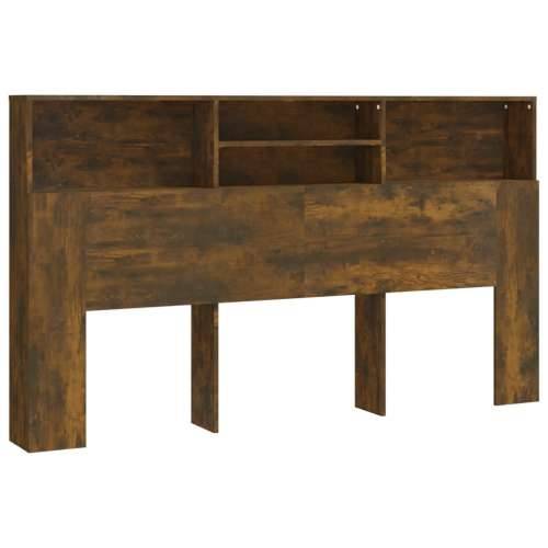 Uzglavlje s ormarićem boja dimljenog hrasta 180 x 19 x 103,5 cm - Dimljeni hrast 180 x 19 x 103.5 cm 1 Cijena
