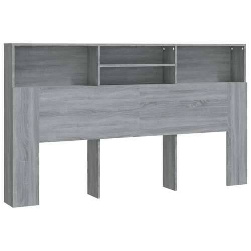 Uzglavlje s ormarićem boja hrasta sonome 180 x 19 x 103,5 cm Sivi hrast sonoma 180 x 19 x 103.5 cm 1 Cijena
