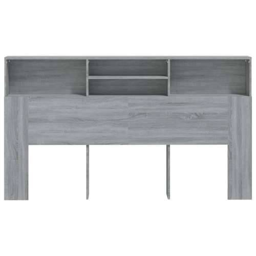 Uzglavlje s ormarićem boja hrasta sonome 180 x 19 x 103,5 cm Sivi hrast sonoma 180 x 19 x 103.5 cm 1 Cijena