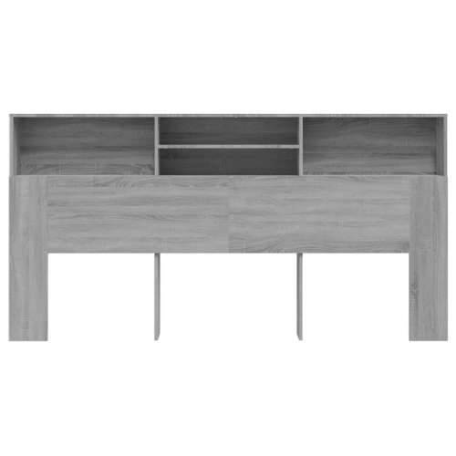 Uzglavlje s ormarićem boja hrasta sonome 200 x 19 x 103,5 cm Sivi hrast sonoma 200 x 19 x 103.5 cm 1 Cijena