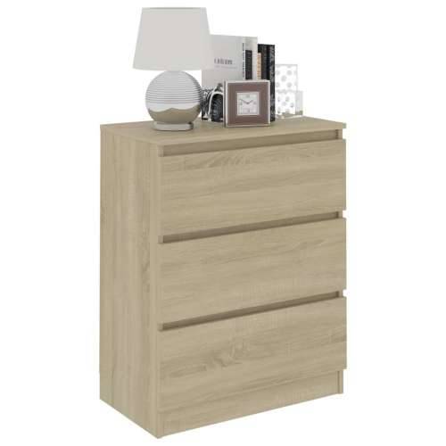 Komoda boja hrasta sonome 60 x 35 x 76 cm od konstruiranog drva - sonoma hrast 1 Cijena