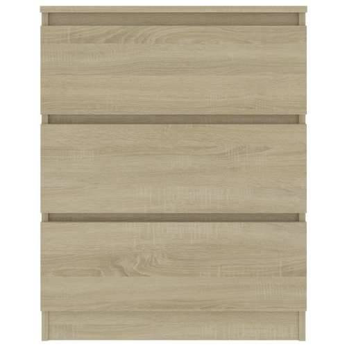 Komoda boja hrasta sonome 60 x 35 x 76 cm od konstruiranog drva - sonoma hrast 1 Cijena