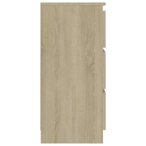 Komoda boja hrasta sonome 60 x 35 x 76 cm od konstruiranog drva - sonoma hrast 1 Cijena