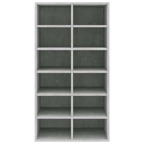 Stalak za cipele boja betona 54x34x100,5 cm konstruirano drvo - Beton siva 1 Cijena