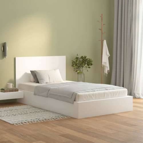 Uzglavlje za krevet bijelo 120x1,5x80 cm od konstruiranog drva Cijena
