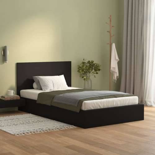 Uzglavlje za krevet crno 120x1,5x80 cm od konstruiranog drva Cijena
