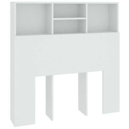Uzglavlje s ormarićem bijelo 100 x 19 x 103,5 cm - Bijela 100 x 19 x 103.5 cm 1 Cijena