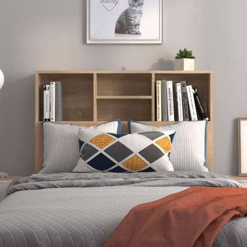 Uzglavlje s ormarićem boja hrasta sonome 100 x 19 x 103,5 cm - sonoma hrast 100 x 19 x 103.5 cm 1 Cijena