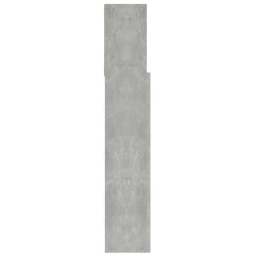 Uzglavlje s ormarićem siva boja betona 100 x 19 x 103,5 cm Beton siva 100 x 19 x 103.5 cm 1 Cijena
